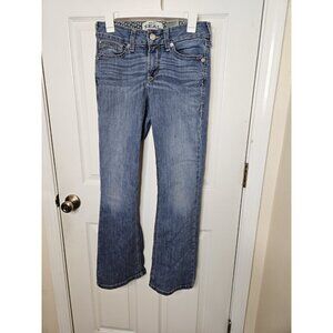 Ariat REAL Denim Icon Straight Womens Blue Jeans Cowgirl Western 29x30